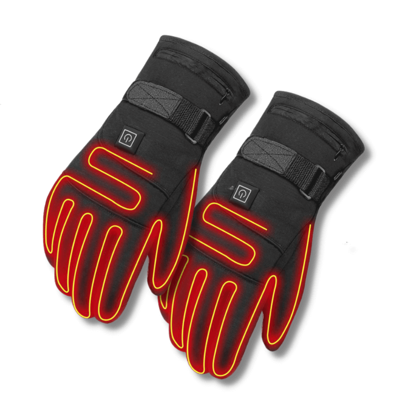 Beheizbare Winterhandschuhe – Wasserdichte Elektrische Handschuhe mit Touchscreen-Kompatibilität – Warm & Winterfest