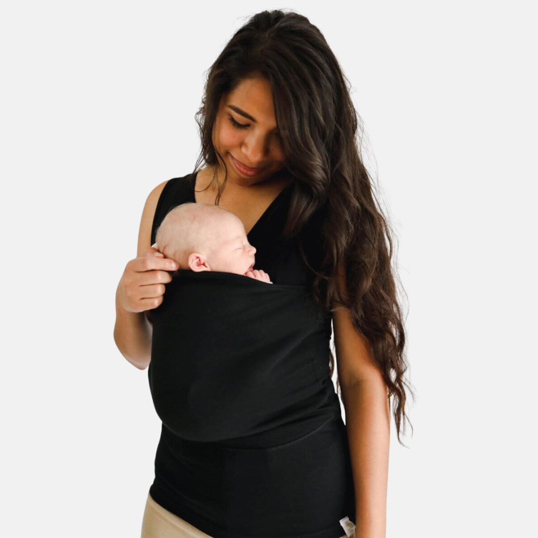 Bequemer & Stylischer Babytrage-T-Shirt-Hybrid für Eltern