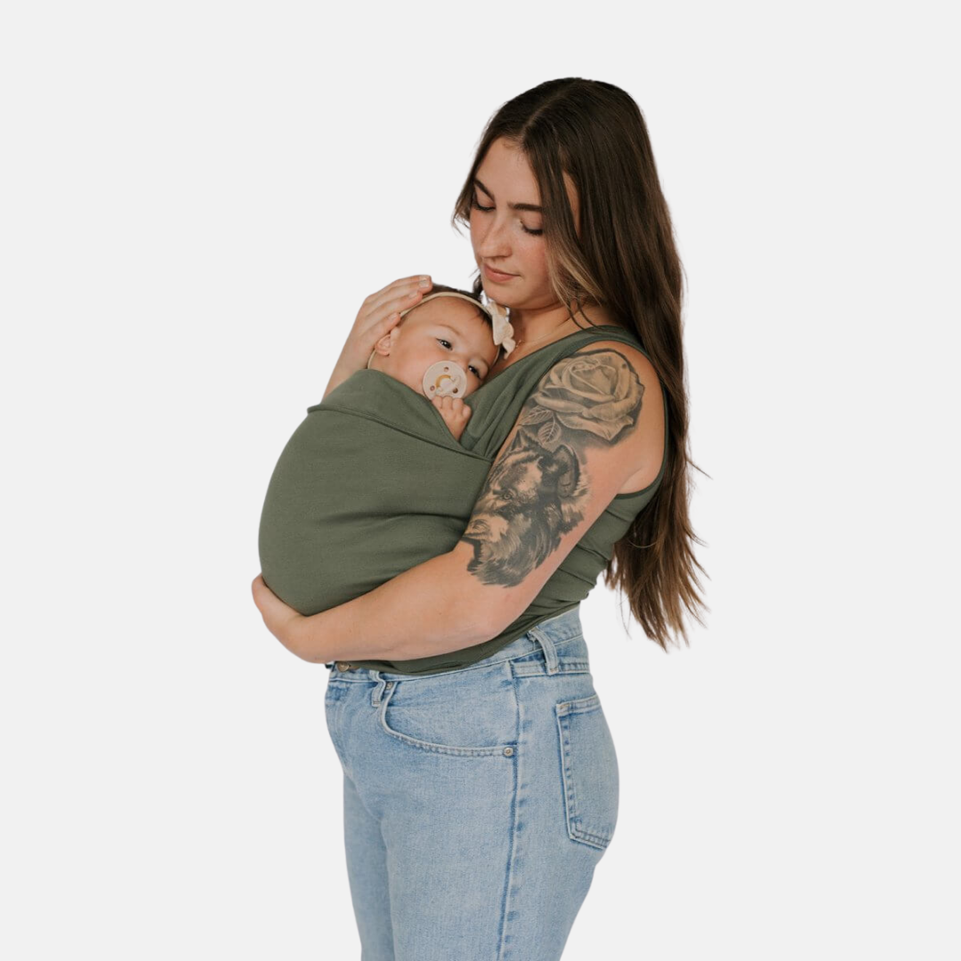 Bequemer & Stylischer Babytrage-T-Shirt-Hybrid für Eltern