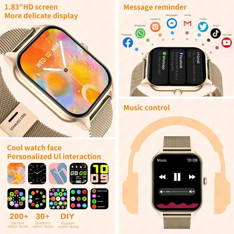 ChicTime – Elegante & Intelligente Damenuhr: Stil trifft Technologie