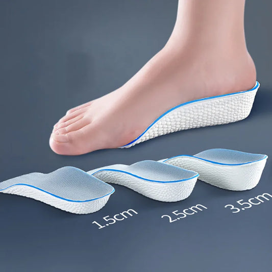 Unsichtbare Höhensohlen – Orthopädische Einlagen für größere, bequemere Füße