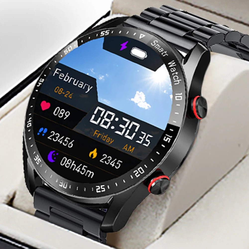 GlucoseGuard Smartwatch: Schmerzfreie Blutzuckermessung & Gesundheits-Tracker in Echtzeit