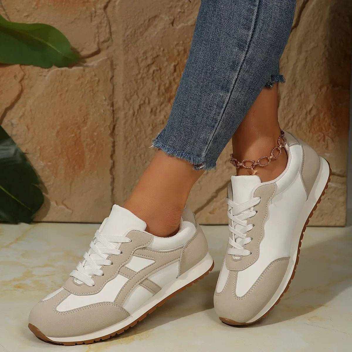 Damen Sneaker - Bequeme Sportschuhe für Freizeit