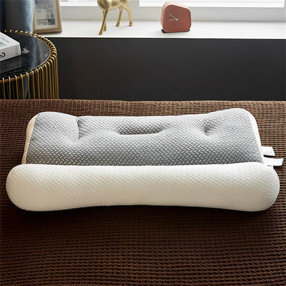 VitalSupport | Ergonomisches Orthopädisches Kissen – Grau | Überlegene Nacken- & Rückenunterstützung für besseren Schlaf
