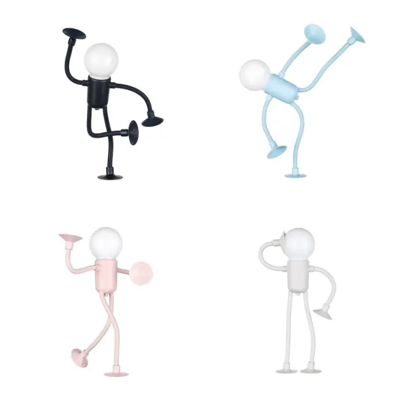 Flexibles LED "Sportsman" Nachtlicht (2er-Pack) – Gemütliche Ambientbeleuchtung für Schlafzimmer & Zuhause