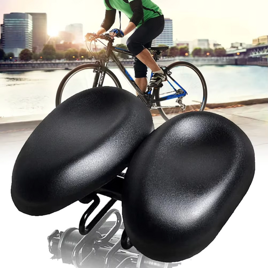 Nasenloser Fahrradsattel – Bequem, Ergonomisch & Breites Polster für Alle Fahrräder – Perfekt für Lange Fahrten!