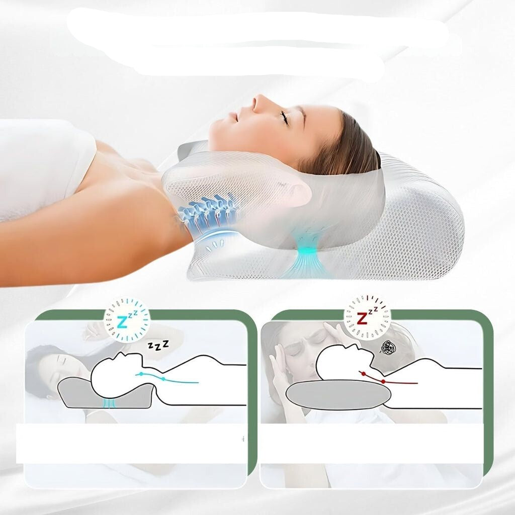 PillowMed | Orthopädisches Memory-Schaum-Kissen – Ergonomische Unterstützung für schmerzfreie Nächte
