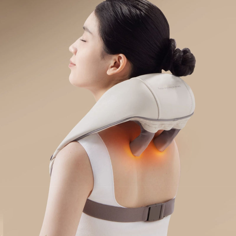 ZenTherapy Nackenmassagegerät – Beheizte Nackentherapie für ultimativen Komfort & Schmerzlinderung