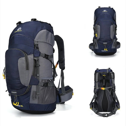 AdventurePro 60L Wasserdichter Wanderrucksack – Robuster Outdoor-Reise- & Trekkingrucksack