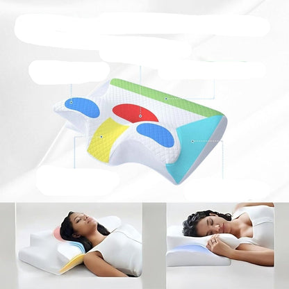 PillowMed | Orthopädisches Memory-Schaum-Kissen – Ergonomische Unterstützung für schmerzfreie Nächte
