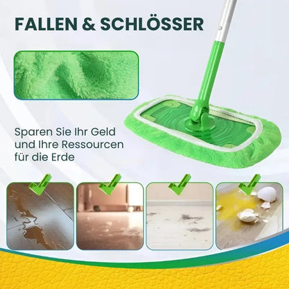 Swiffer Sweeper Mikrofaser-Mopp-Pads – Wiederverwendbar, Umweltfreundlich & Tiefenreinigende Ersatzpads