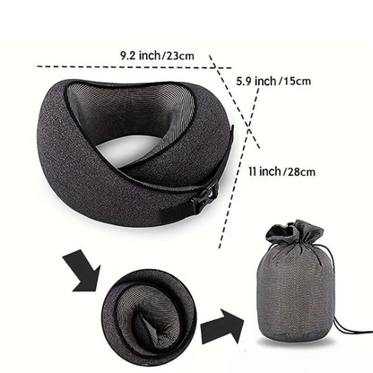 TitanForge 360° Reise-Nackenkissen – Ergonomische Stütze für bequeme Reisen
