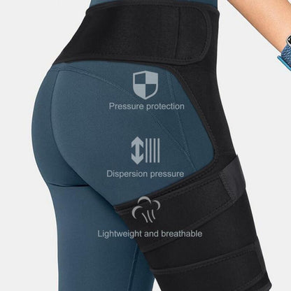 LuxorBlend Hüftstützbandage – Schnelle Schmerzlinderung mit bewährten Ergebnissen