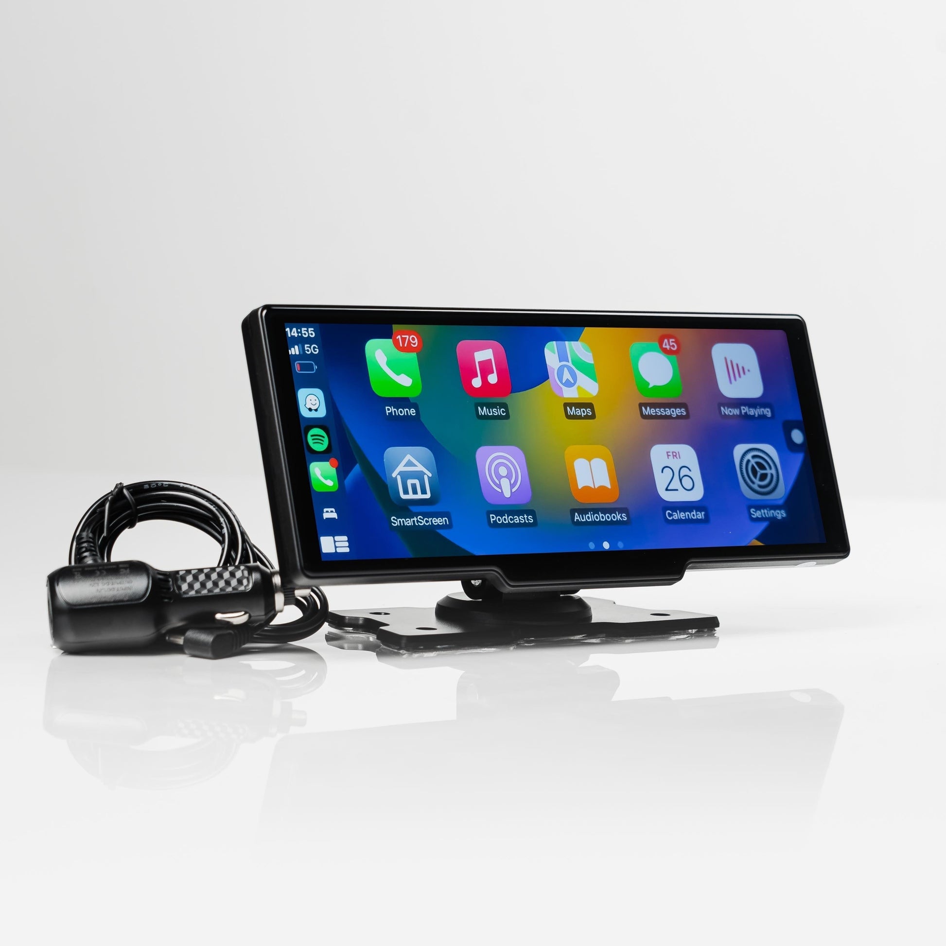 Universelles Tragbares Auto-GPS-Navigationssystem – Kompatibel mit Apple CarPlay & Android Auto