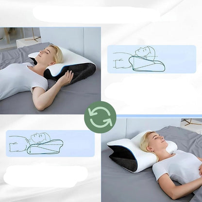PillowMed | Orthopädisches Memory-Schaum-Kissen – Ergonomische Unterstützung für schmerzfreie Nächte