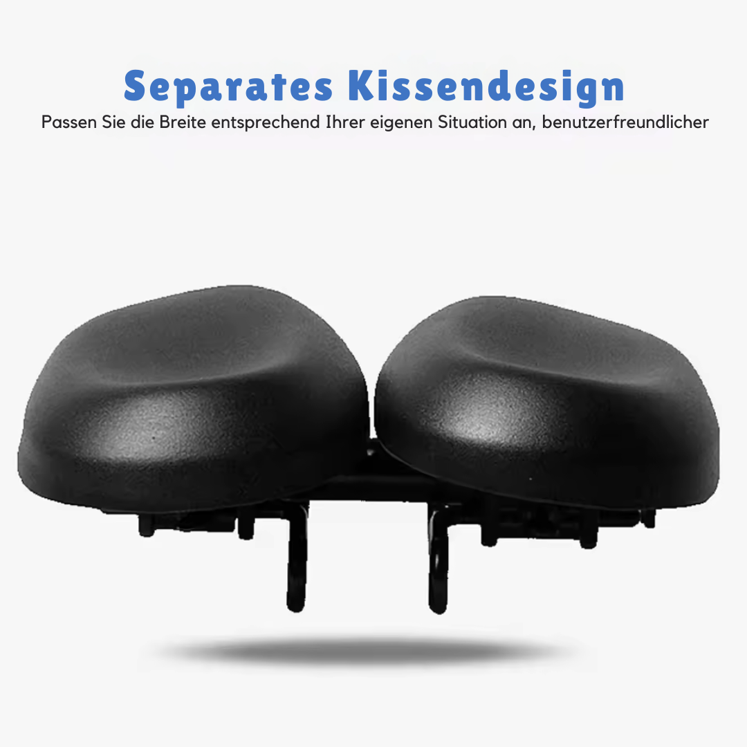 Nasenloser Fahrradsattel – Bequem, Ergonomisch & Breites Polster für Alle Fahrräder – Perfekt für Lange Fahrten!