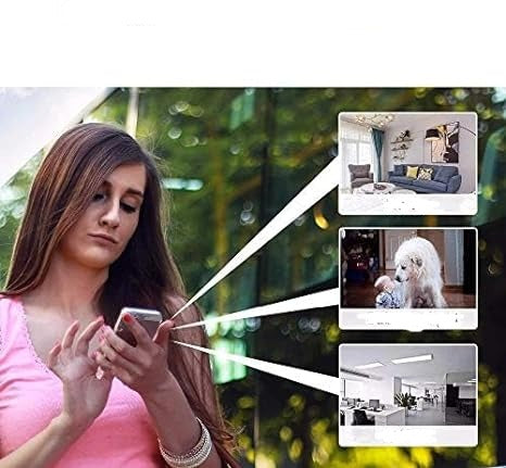 Smarte 1080P WLAN-Überwachungskamera für Innen & Außen – Sichere Ihr Zuhause mit App-Steuerung