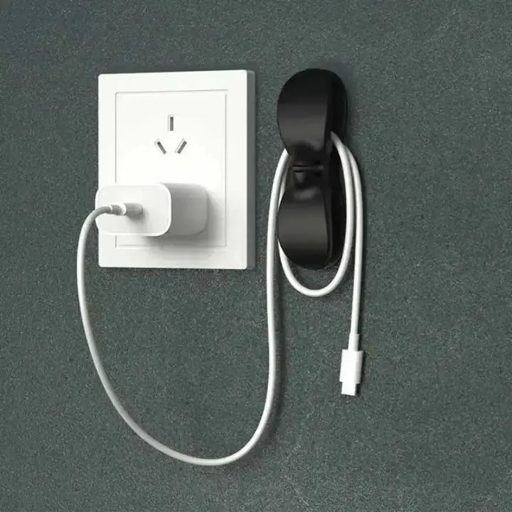 Selbstklebende Kabel Organizer Clips (10er-Pack) – Ordentliche Kabelführung für ein aufgeräumtes Zuhause & Büro