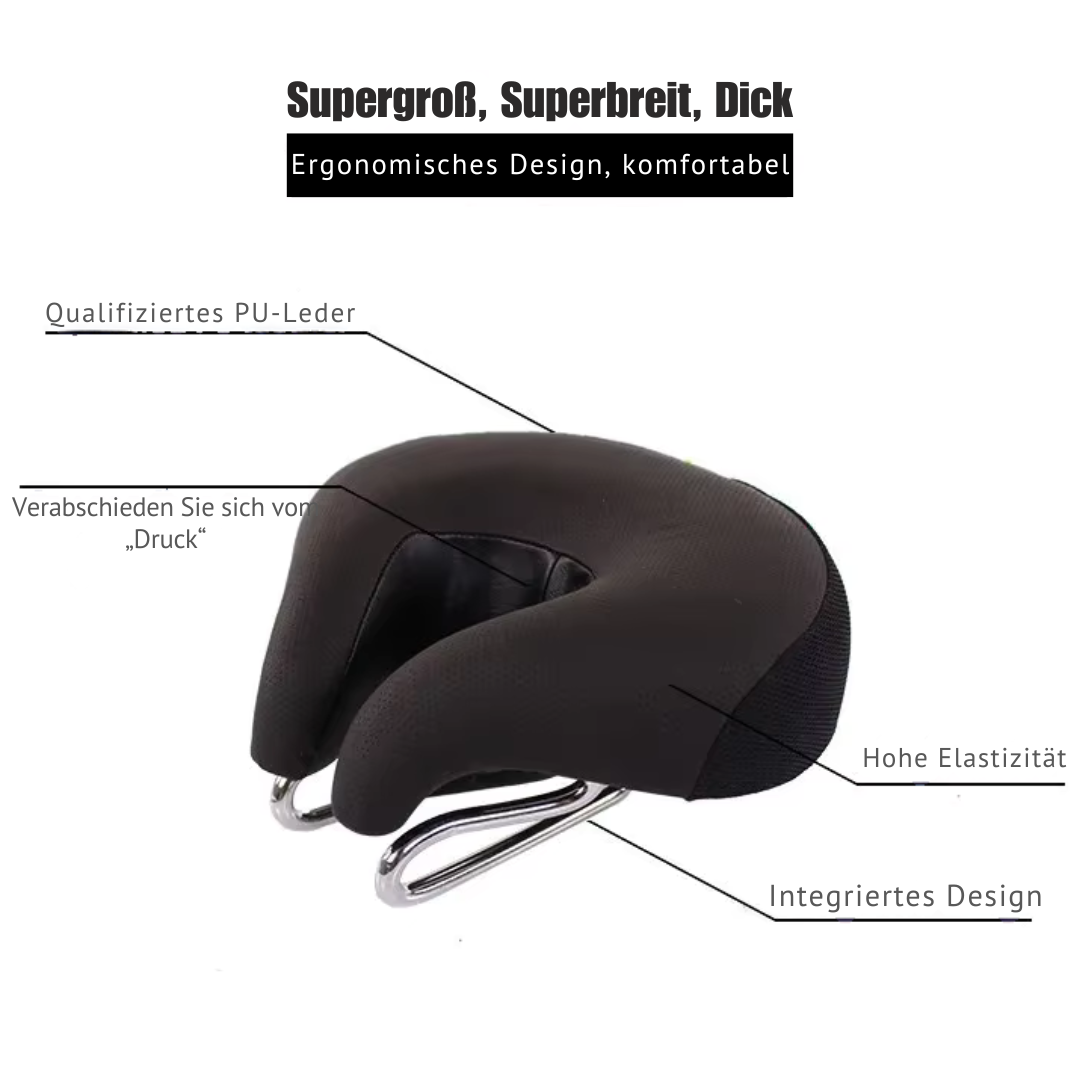 Ergonomischer Noseless Fahrradsattel für Mountainbikes – Maximaler Komfort für jede Fahrt