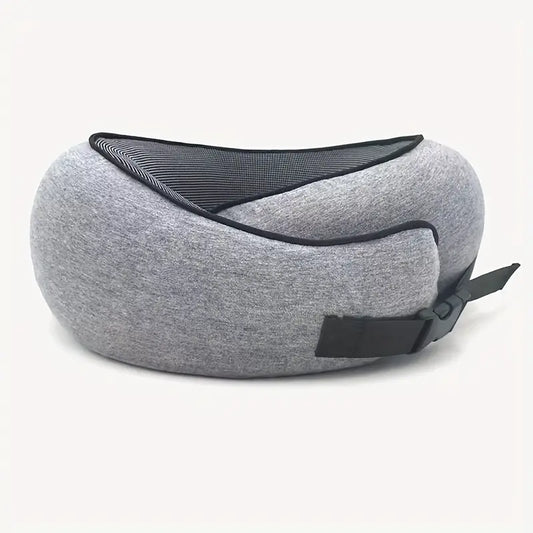 TitanForge 360° Reise-Nackenkissen – Ergonomische Stütze für bequeme Reisen