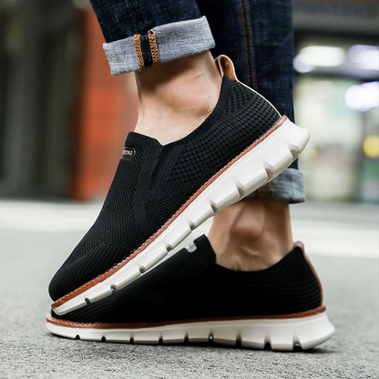 Atmungsaktive Strick Loafer