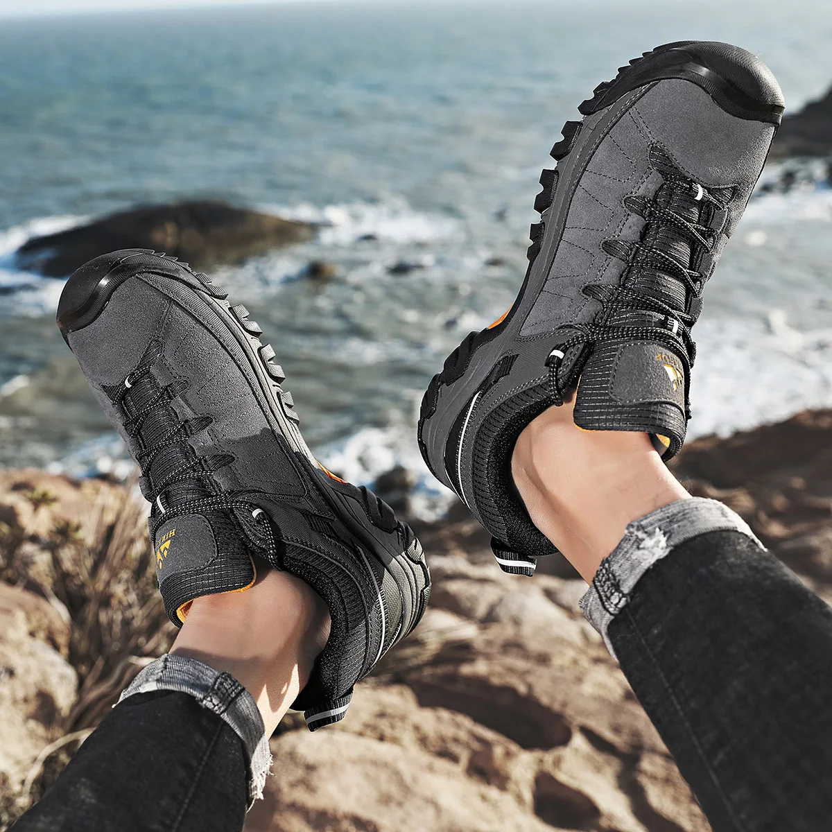 Atmungsaktive Trekkingschuhe Sommer