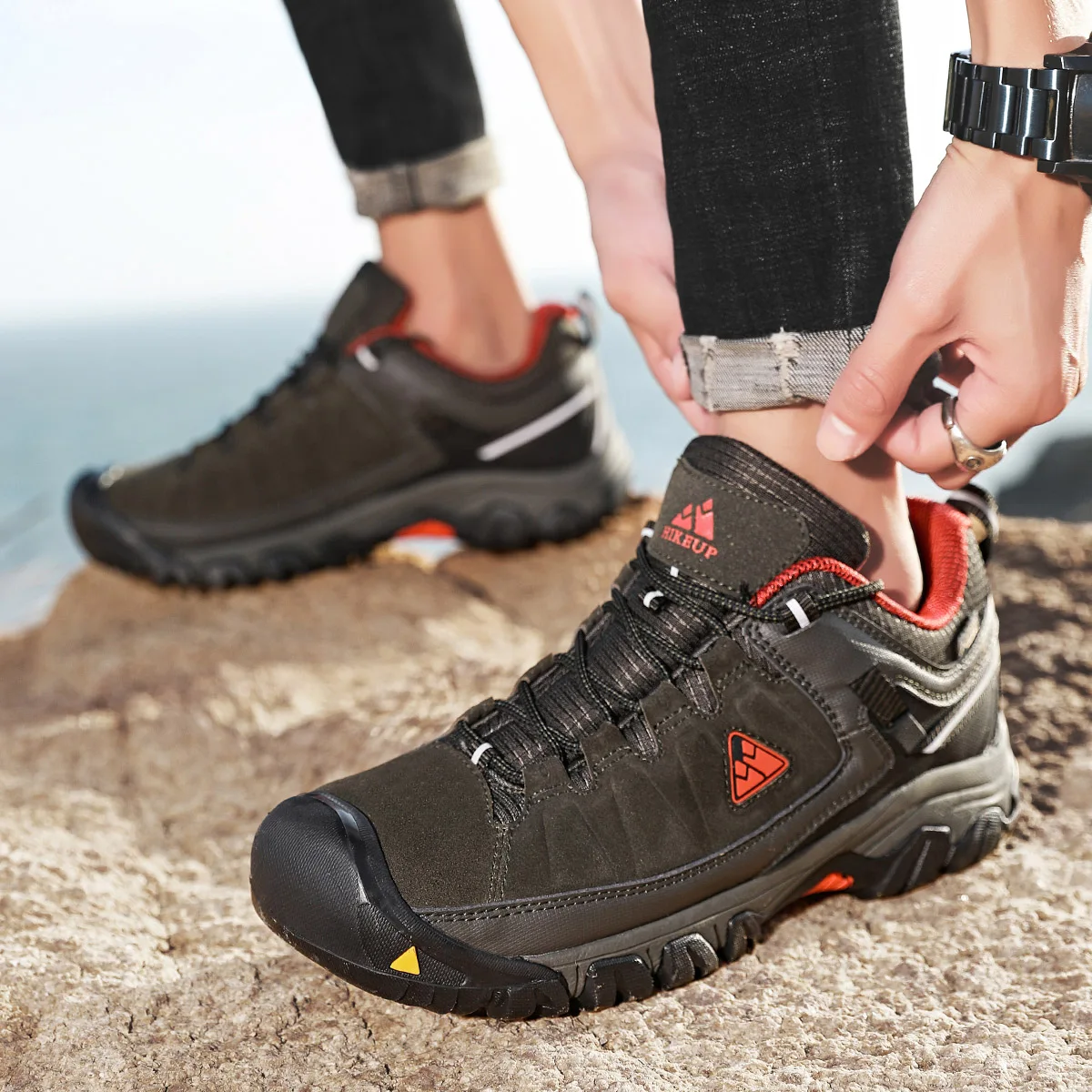Atmungsaktive Trekkingschuhe Sommer