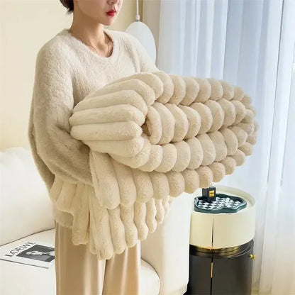 VogueFusion Flauschdecke – Luxuriöser Komfort & Ultimative Wärme | Eleganter Überwurf für Ihr Zuhause