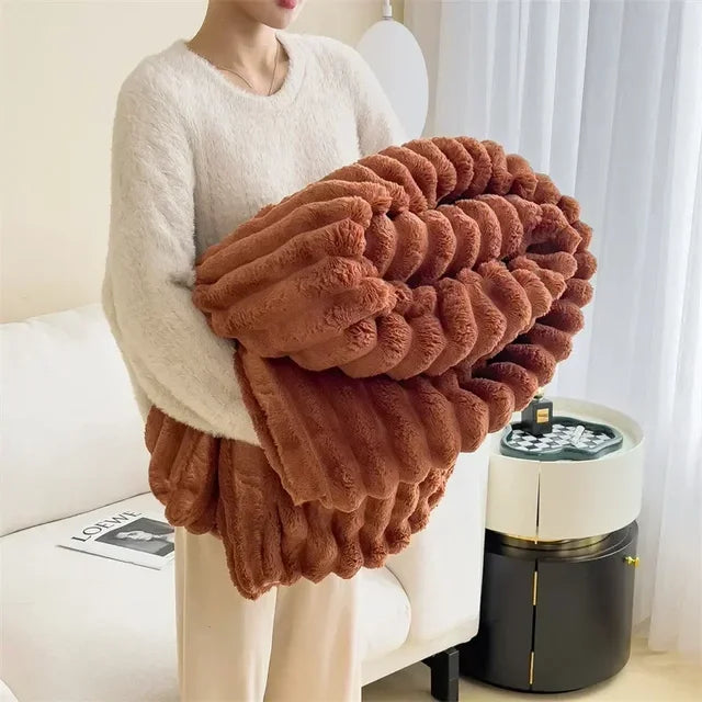 VogueFusion Flauschdecke – Luxuriöser Komfort & Ultimative Wärme | Eleganter Überwurf für Ihr Zuhause