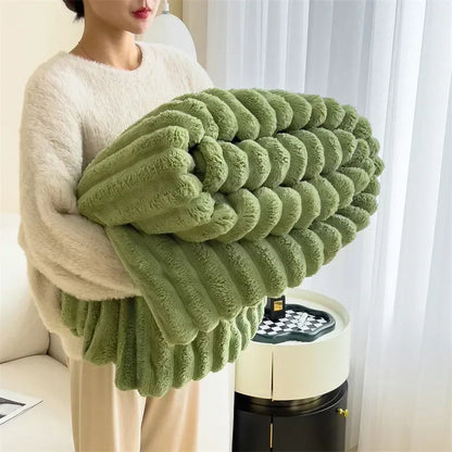 VogueFusion Flauschdecke – Luxuriöser Komfort & Ultimative Wärme | Eleganter Überwurf für Ihr Zuhause