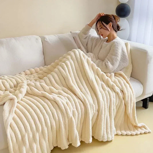 VogueFusion Flauschdecke – Luxuriöser Komfort & Ultimative Wärme | Eleganter Überwurf für Ihr Zuhause