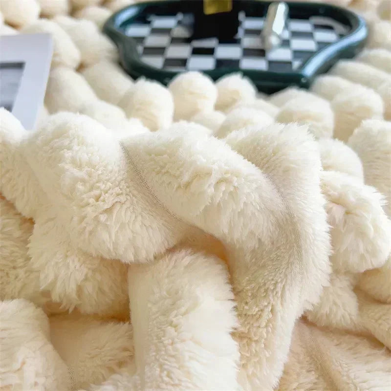 VogueFusion Flauschdecke – Luxuriöser Komfort & Ultimative Wärme | Eleganter Überwurf für Ihr Zuhause