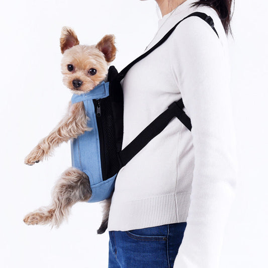Ergonomischer Hundetransportrucksack: Perfekt für kleine Hunde & Welpen für Herbst & Reisen