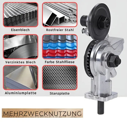 Metallschneider Aufsatz für Bohrmaschinen – Präzisionsschneidwerkzeug für Stahl, Aluminium & Kunststoff