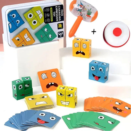 EmojiBlocks Reaktionsspiel für Kinder – Fördert Fokus, Konzentration & kognitive Fähigkeiten