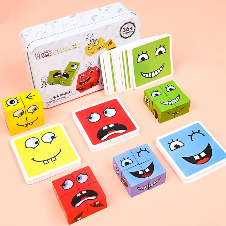EmojiBlocks Reaktionsspiel für Kinder – Fördert Fokus, Konzentration & kognitive Fähigkeiten