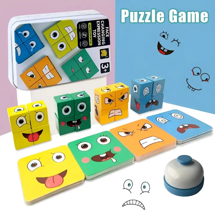 EmojiBlocks Reaktionsspiel für Kinder – Fördert Fokus, Konzentration & kognitive Fähigkeiten