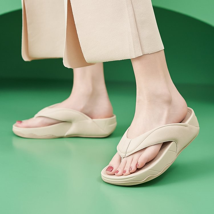Flache Riemchensandalen