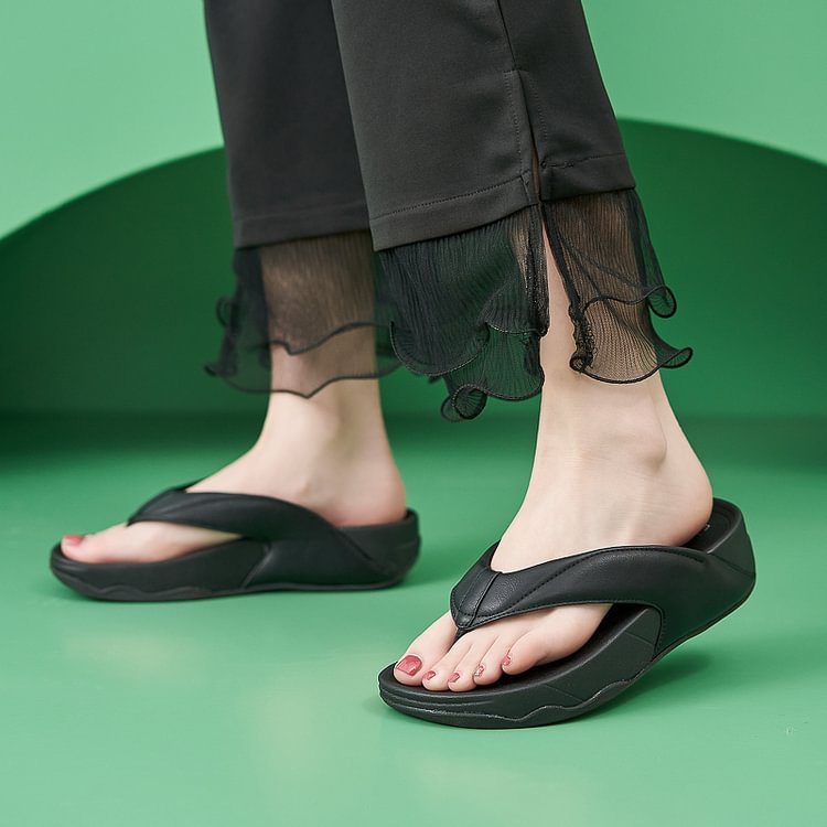 Flache Riemchensandalen