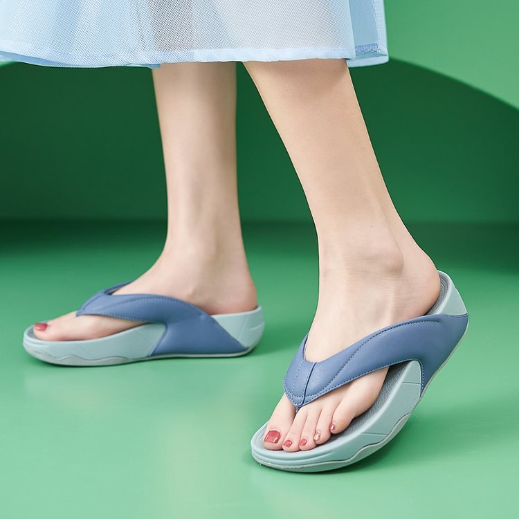 Flache Riemchensandalen