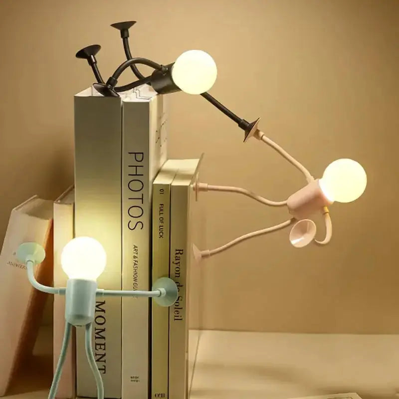 Flexibles LED "Sportsman" Nachtlicht (2er-Pack) – Gemütliche Ambientbeleuchtung für Schlafzimmer & Zuhause
