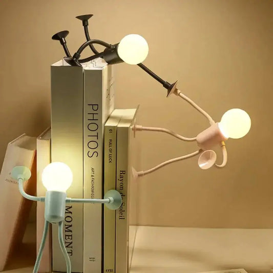 Flexibles LED "Sportsman" Nachtlicht (2er-Pack) – Gemütliche Ambientbeleuchtung für Schlafzimmer & Zuhause