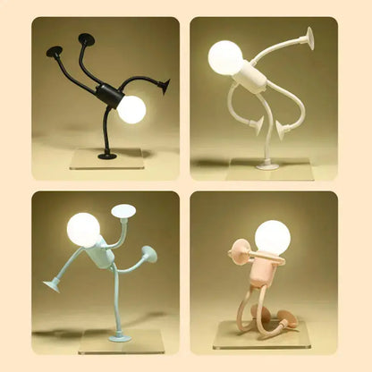 Flexibles LED "Sportsman" Nachtlicht (2er-Pack) – Gemütliche Ambientbeleuchtung für Schlafzimmer & Zuhause