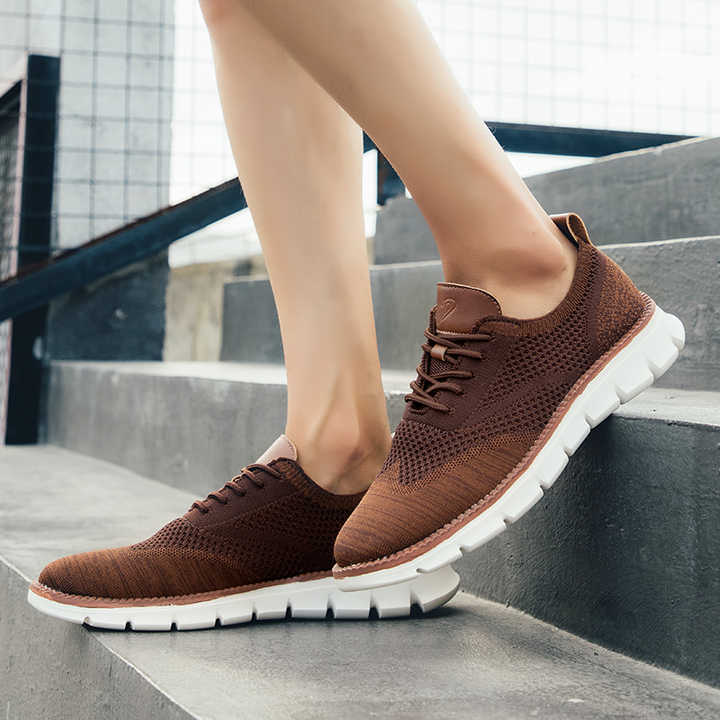 Herren Strick Oxfords