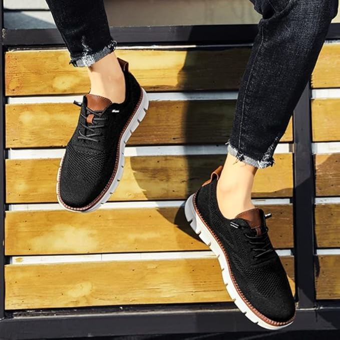 Herren Strick Oxfords