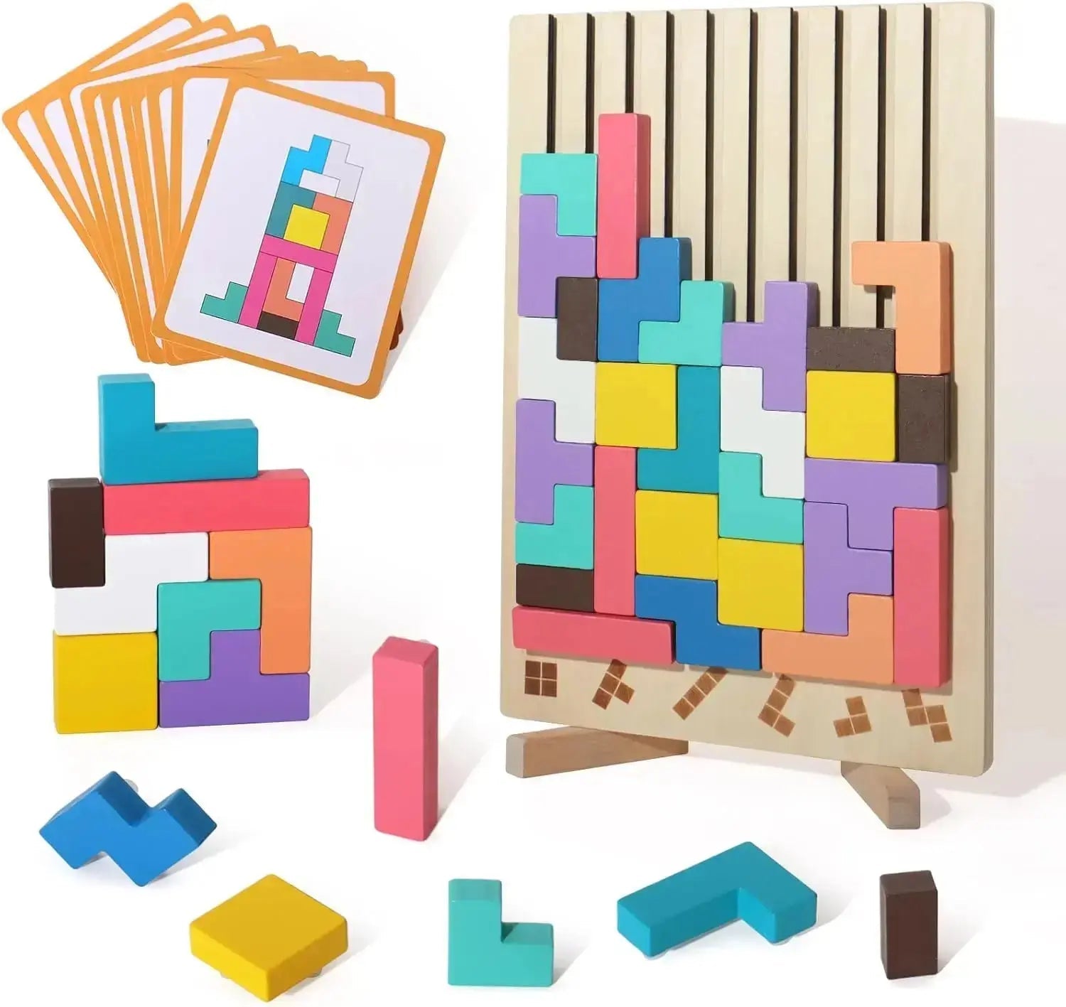 Holzschreibtisch-Spielzeug zur Stressbewältigung für Erwachsene – Fördert Ruhe, Fokus & Kreativität bei der Arbeit