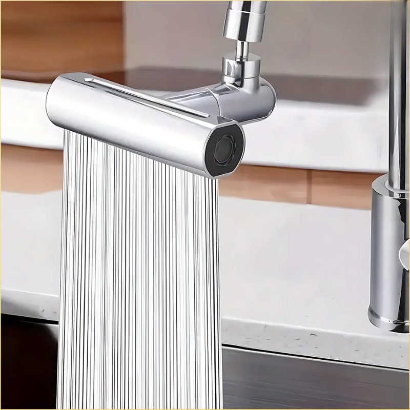 Drehbare 720° Küchenarmatur mit 4 Strahlarten - Modern & Funktional