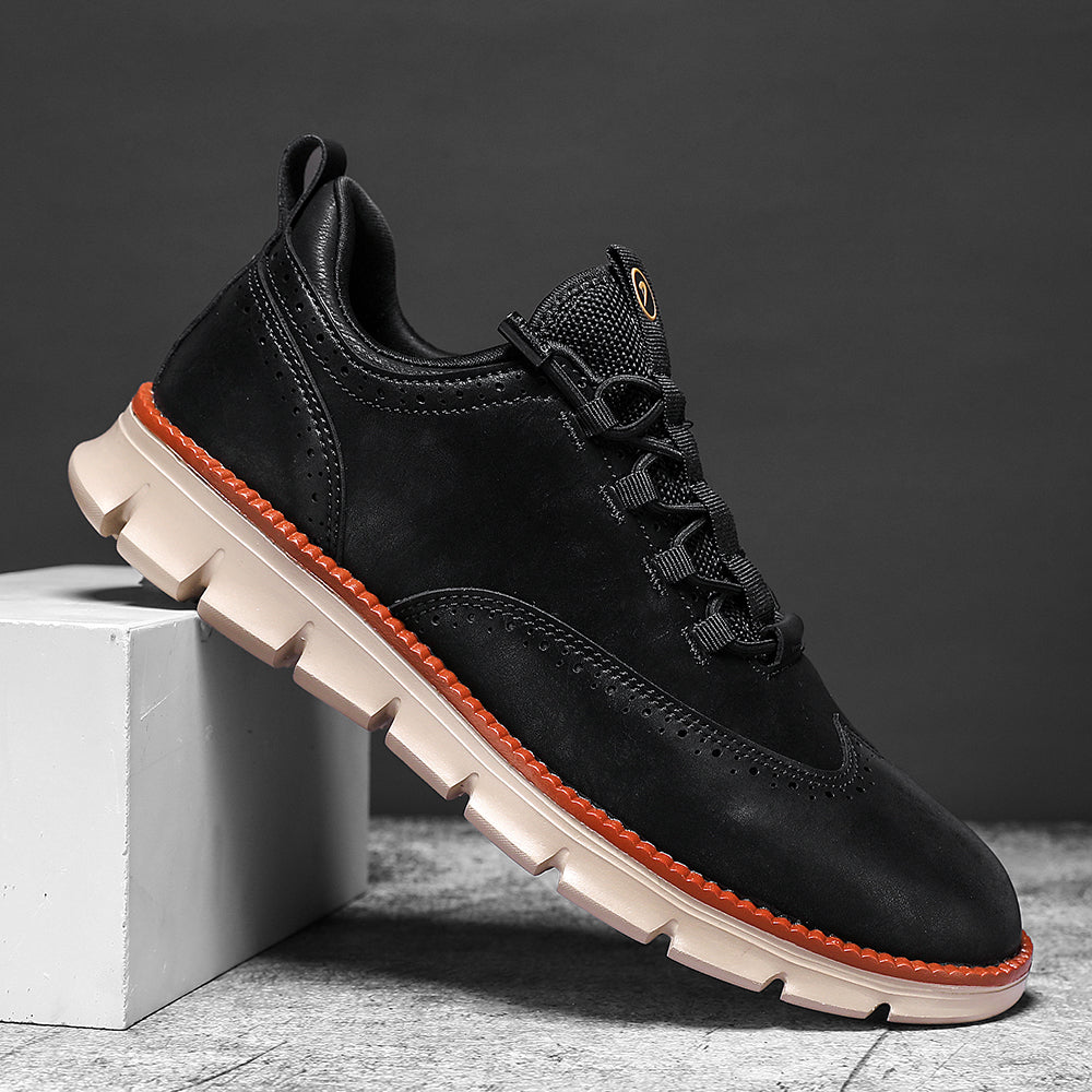 Leichte Wingtip Halbschuhe