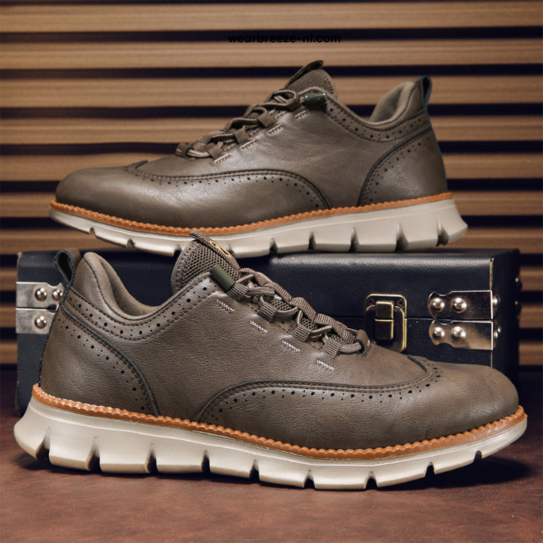 Leichte Wingtip Halbschuhe