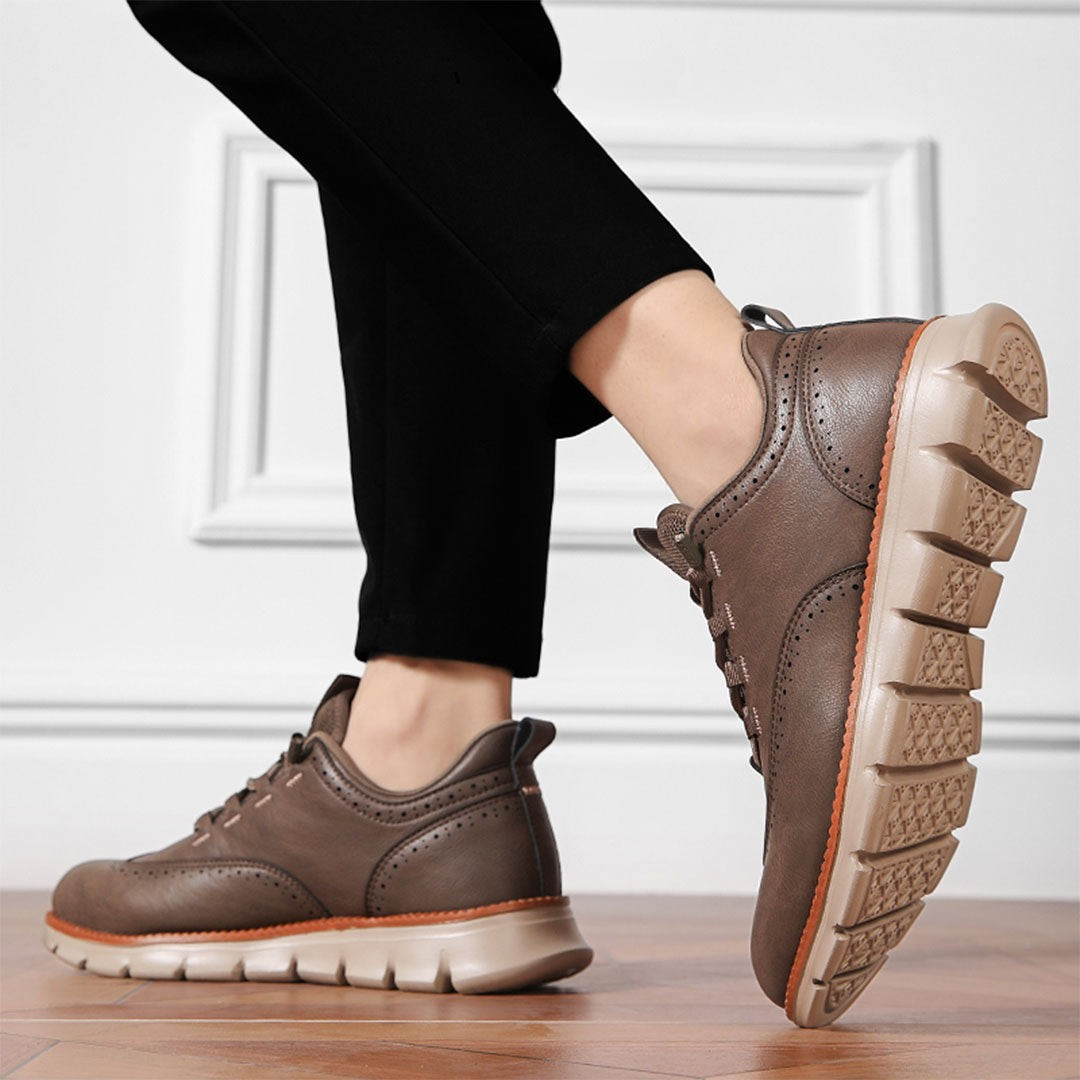Leichte Wingtip Halbschuhe